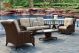 Antigua Wicker Deep Seating Set