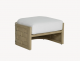 Biscayne Cushioned Ottoman