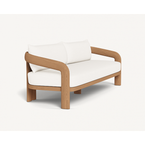 Chloe Teak 3-Seat Sofa