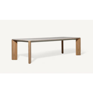 Chloe Teak Rectangle Dining Table