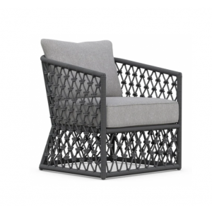 Amelia Woven Rope Club Chair