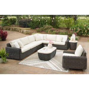 Mesa Grande Wicker 4-Piece Sectional