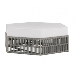 Six Cushion Ottoman