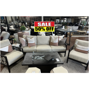 Saxton 3 Piece Cushion Seating Set